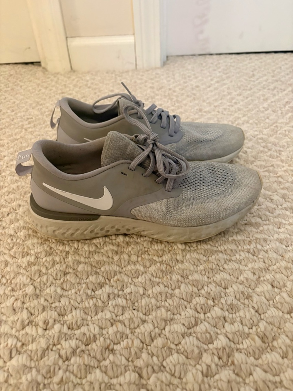 Nike Women’s Gray Athletic Running Shoes — Lightweight Comfort